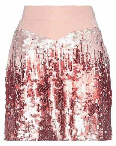 Jijil Woman Mini skirt Pink Polyester, Viscose, Elastane Cover