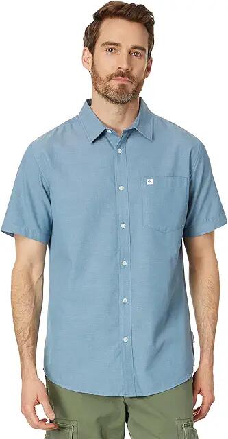 Quiksilver Shoreline Classic Short Sleeve (Blue Shadow) Men's Clothing Cover