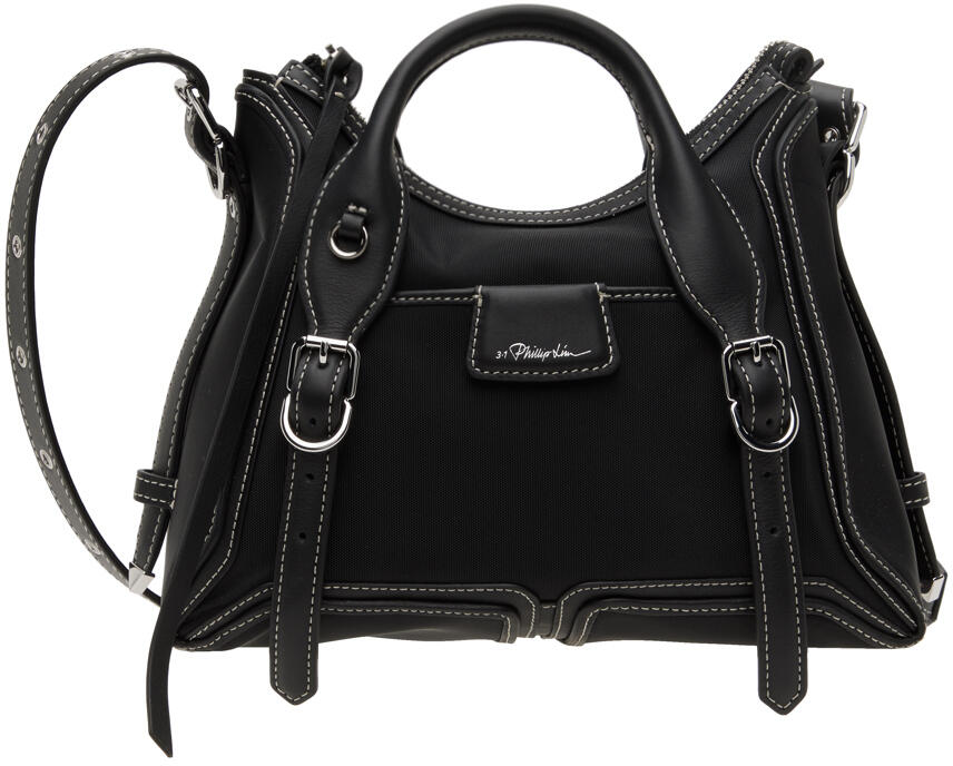 3.1 Phillip Lim Black Pashli Moto Satchel Bag Cover