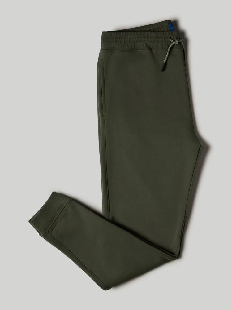 Robert Talbott Chandler French Terry Jogger in Dark Olive Cover