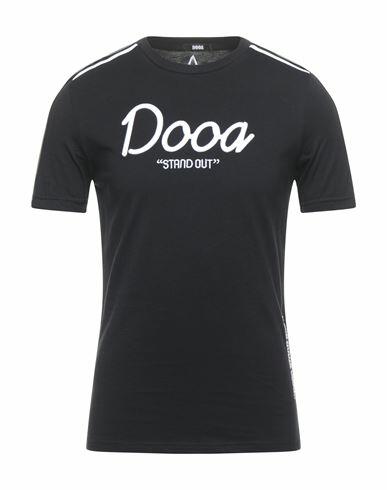 Dooa Man T-shirt Black Cotton Cover