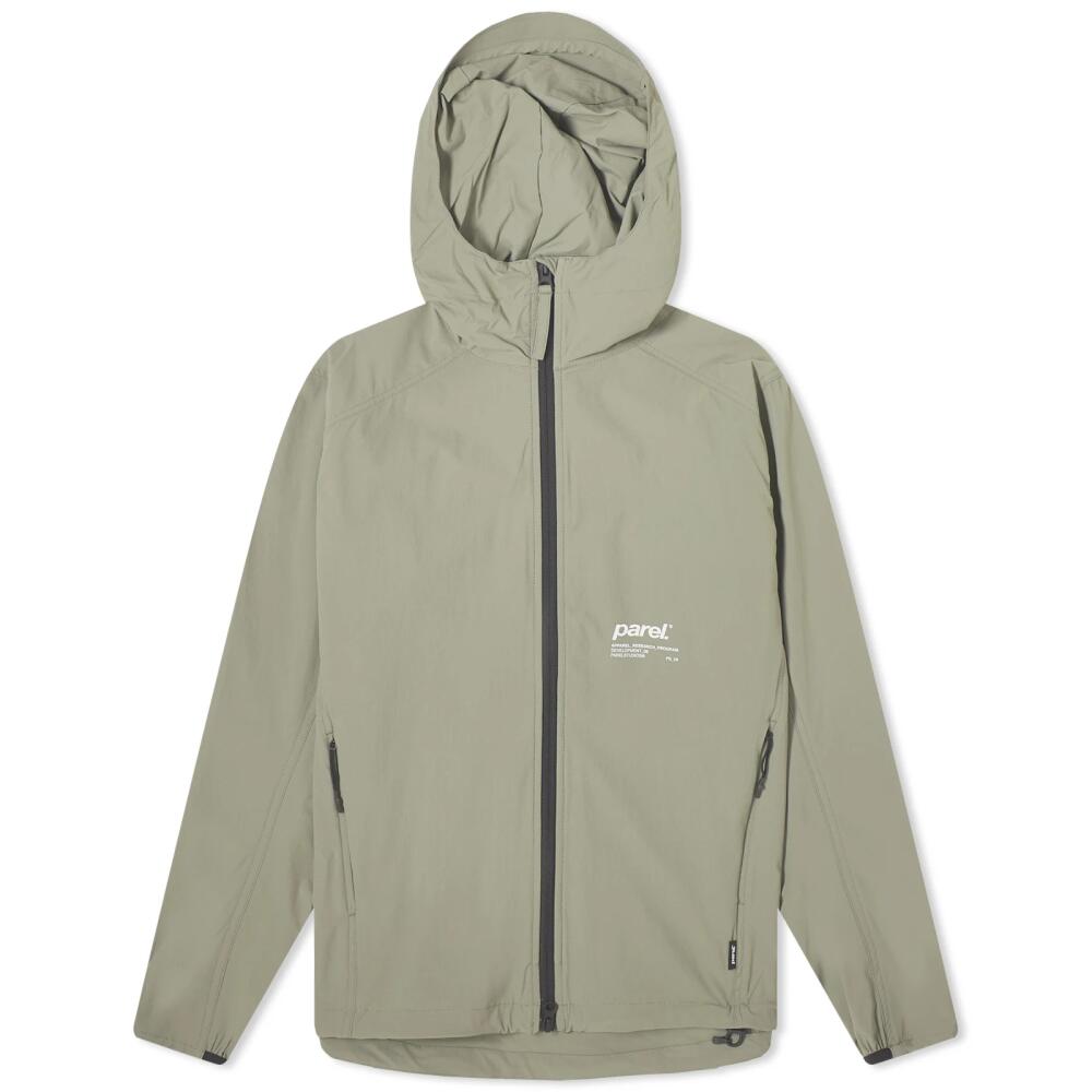 Parel Studios Men's Teide Lightweight Hooded Jacket in Dusty Green Cover