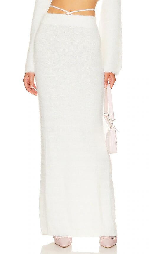 MORE TO COME Octavia Skirt in White Cover