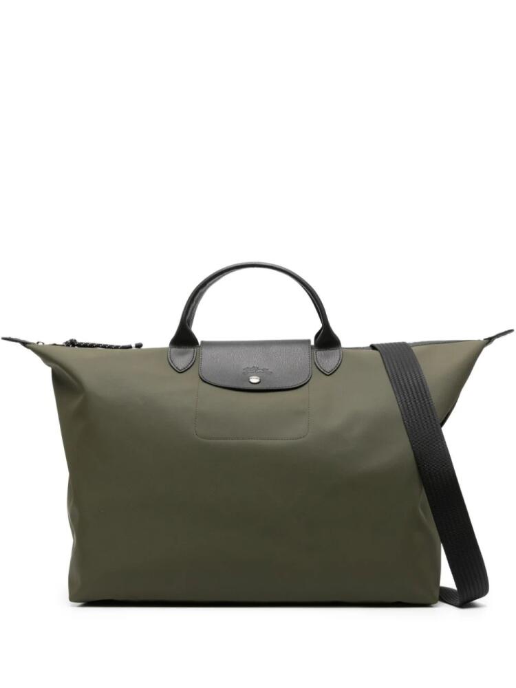 Longchamp small Le Pliage Energy Travel tote bag - Green Cover