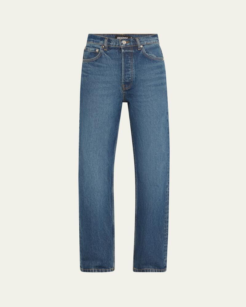 EB DENIM High-Rise Straight Jeans Cover