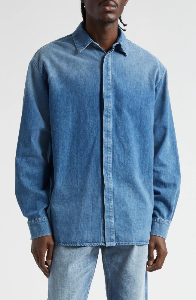 Fear of God Collection 8 Denim Shirt in Medium Indigo Cover