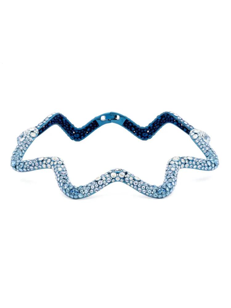 Swarovski Sublima choker - Blue Cover