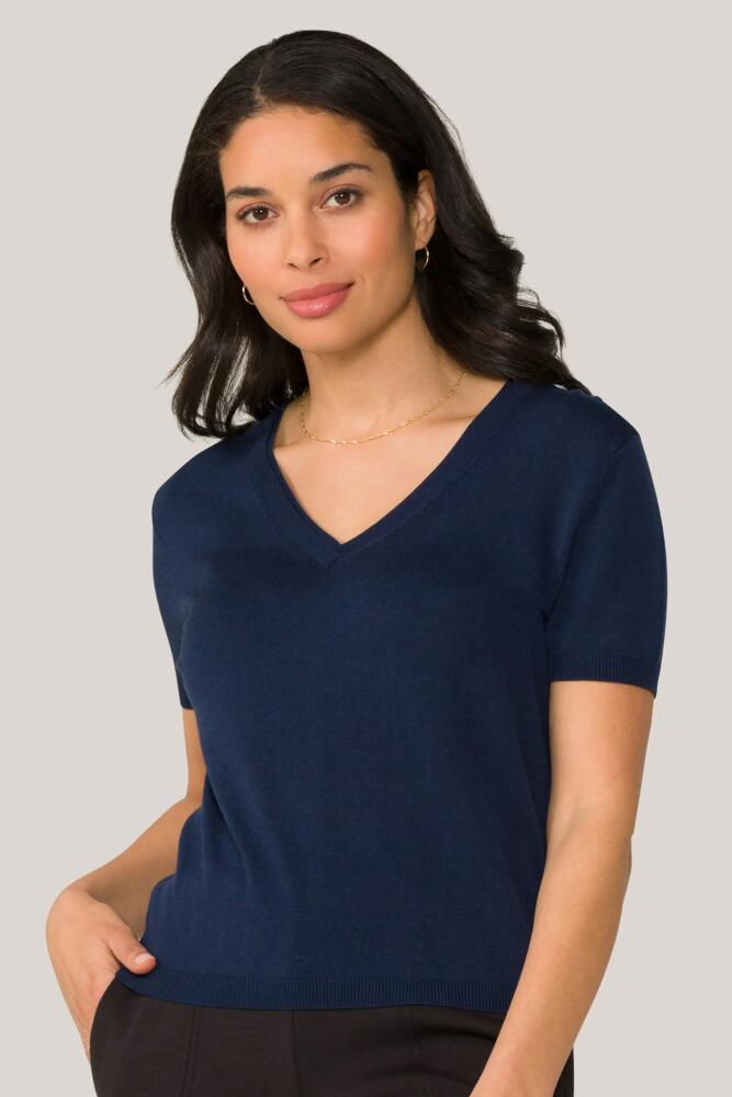 ALALA Vida Knit Tee in Navy Cover