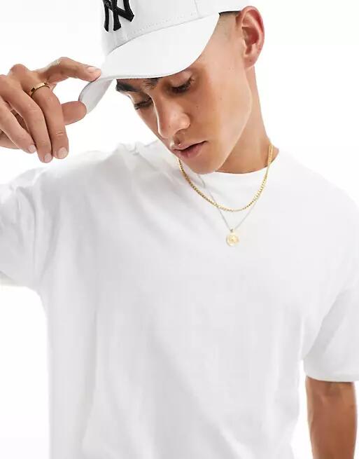 New Look oversized t-shirt in white Cover