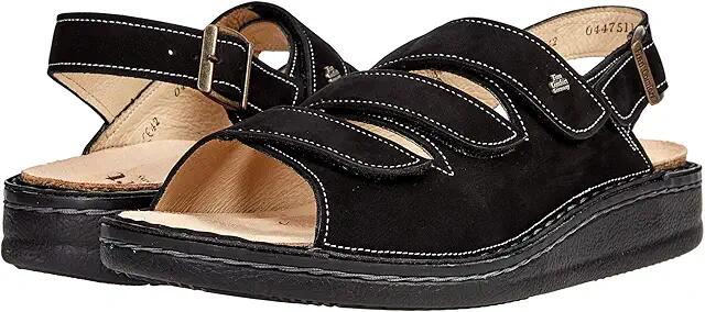 Finn Comfort Sylt - 82509 (Schwarz Nubuk) Sandals Cover