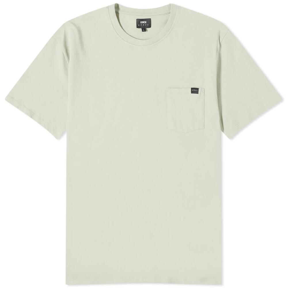 Edwin Men's Pocket T-Shirt in Desert Sage Cover