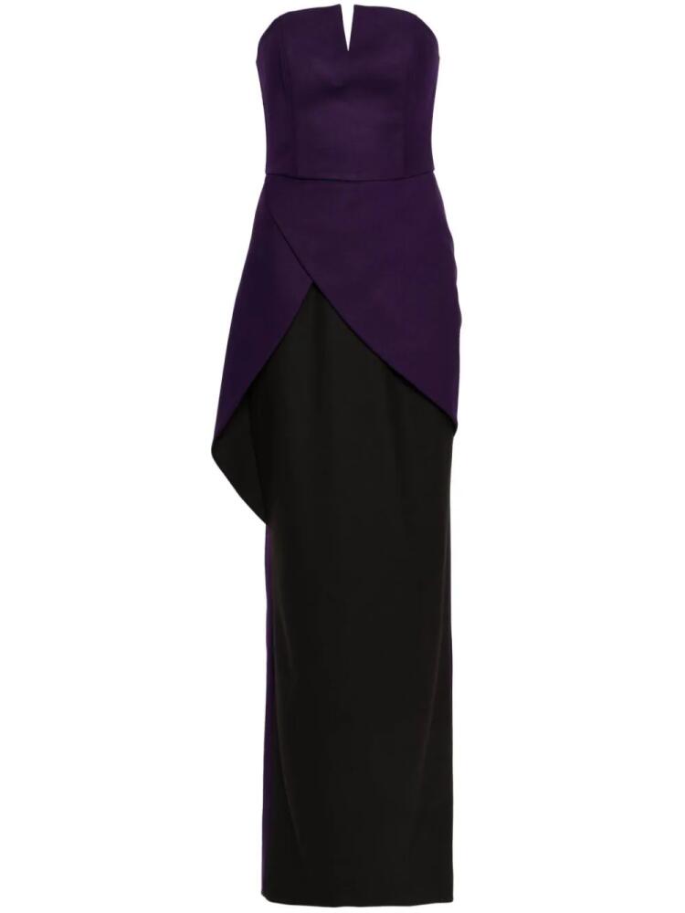 V:PM ATELIER Jess maxi dress - Purple Cover