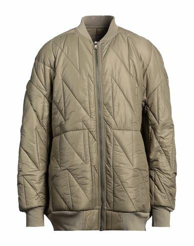 Drkshdw By Rick Owens Man Puffer Military green Polyamide, Cotton, Elastane Cover