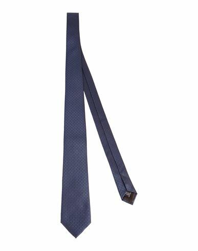 Caruso Man Ties & bow ties Slate blue Silk Cover