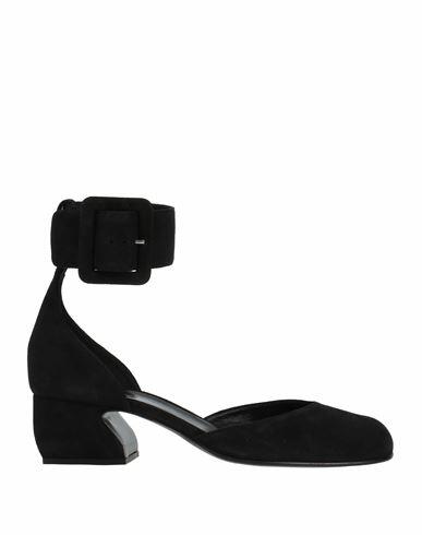 Si Rossi By Sergio Rossi Woman Pumps Black Leather Cover