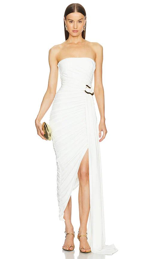 Michael Costello Ophelia Dress in Ivory Cover