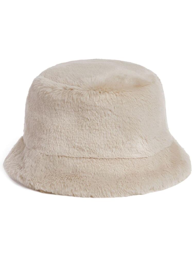 Apparis Amara faux-fur bucket hat - Neutrals Cover