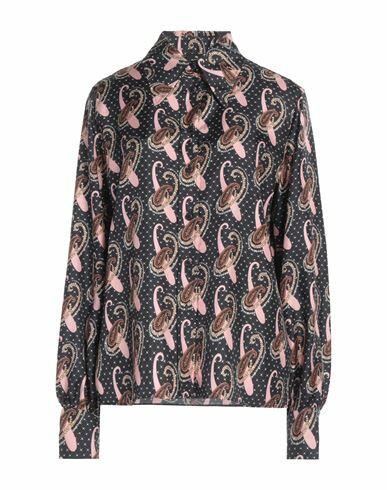 Etro Woman Shirt Black Silk Cover