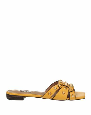 Bibi Lou Woman Sandals Apricot Leather Cover