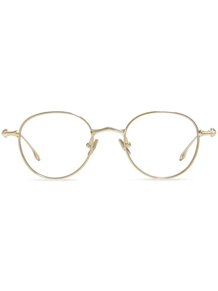 Gentle Monster Ep 031 round-frame glasses - Gold Cover