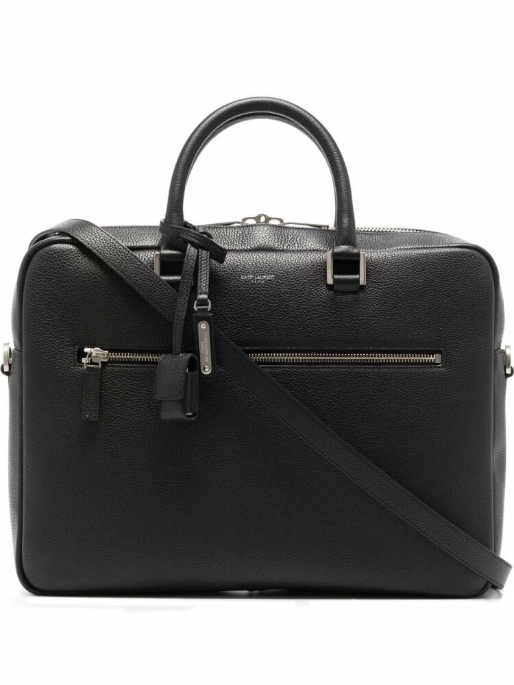 Saint Laurent Sac De Jour leather briefcase - Black Cover