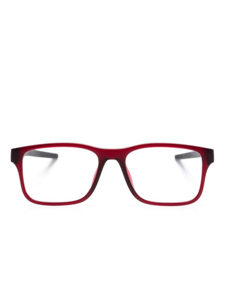 Ferrari rectangle-frame glasses - Red Cover