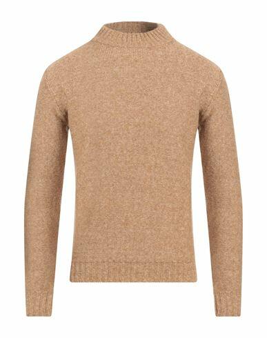 Gazzarrini Man Turtleneck Camel Cotton, Acrylic, Polyamide, Wool Cover