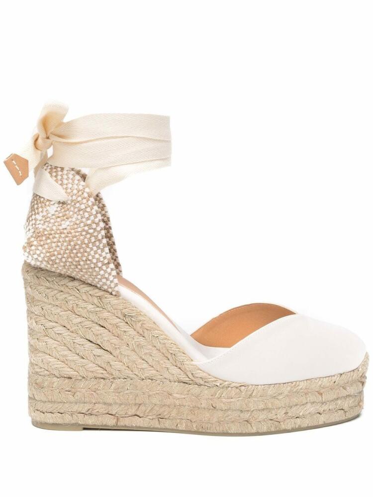 Castañer Chiara wedge espadrilles - White Cover