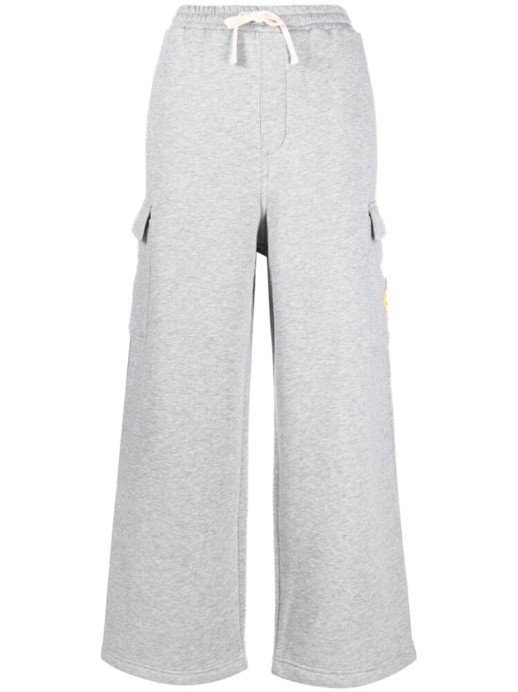 Joshua Sanders smiley-face track trousers - Grey Cover