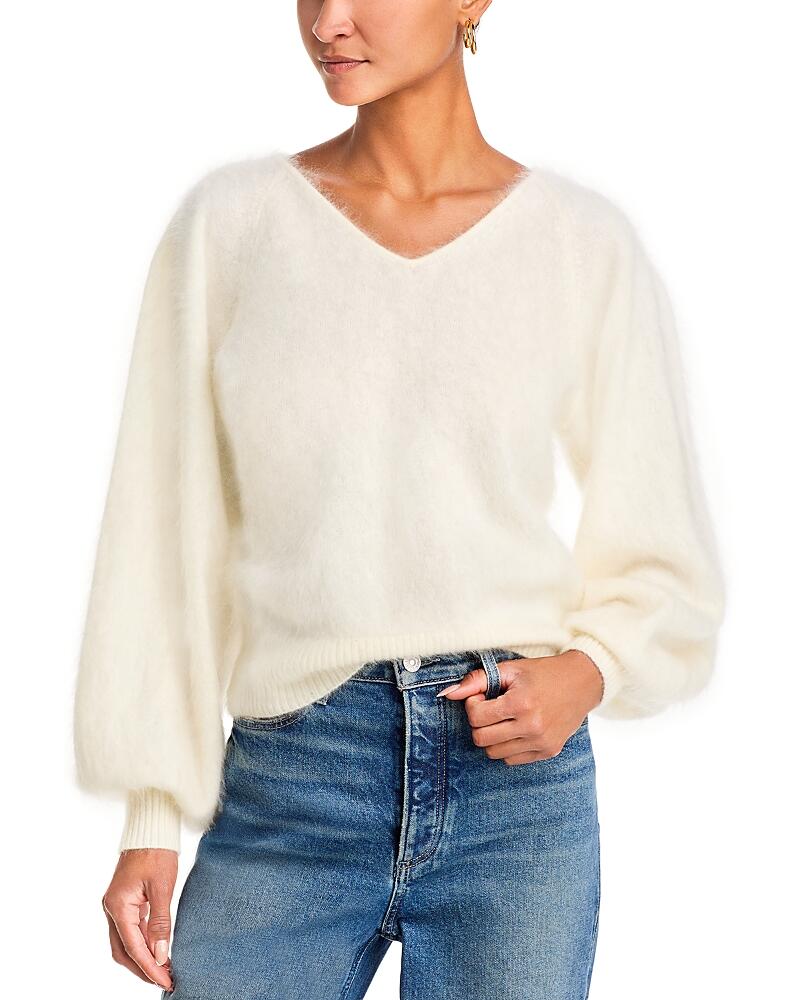 Paige Opaline Cashmere V Neck Sweater Cover