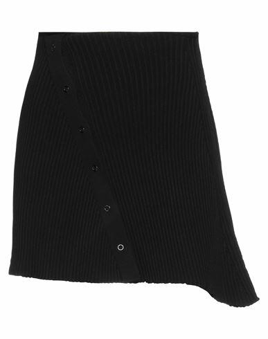 Courreges Woman Mini skirt Black Viscose, Polyester Cover