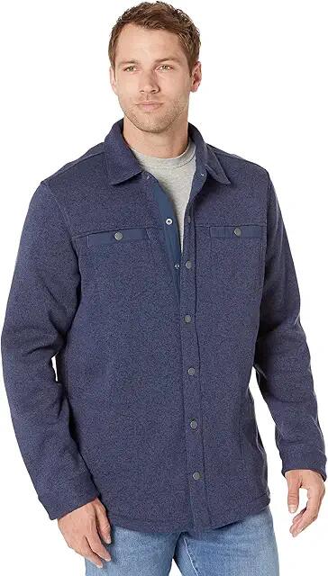 L.L.Bean Sweater Fleece Shirt Jacket - Tall (Bright Navy) Men's Clothing Cover