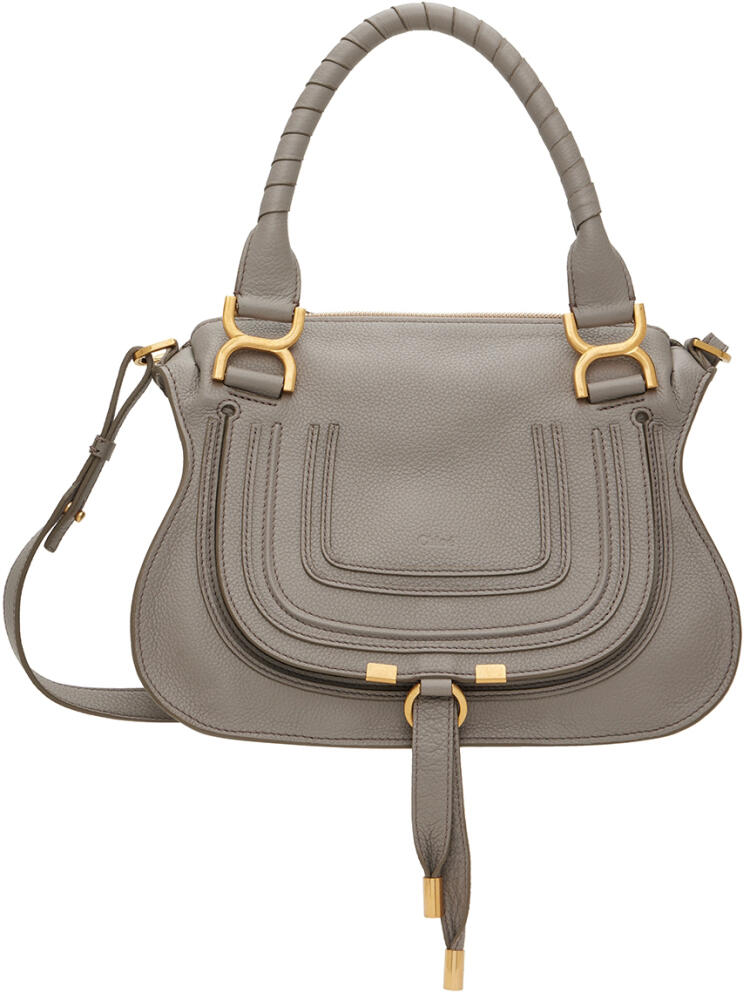 Chloé Gray Marcie Shoulder Bag Cover