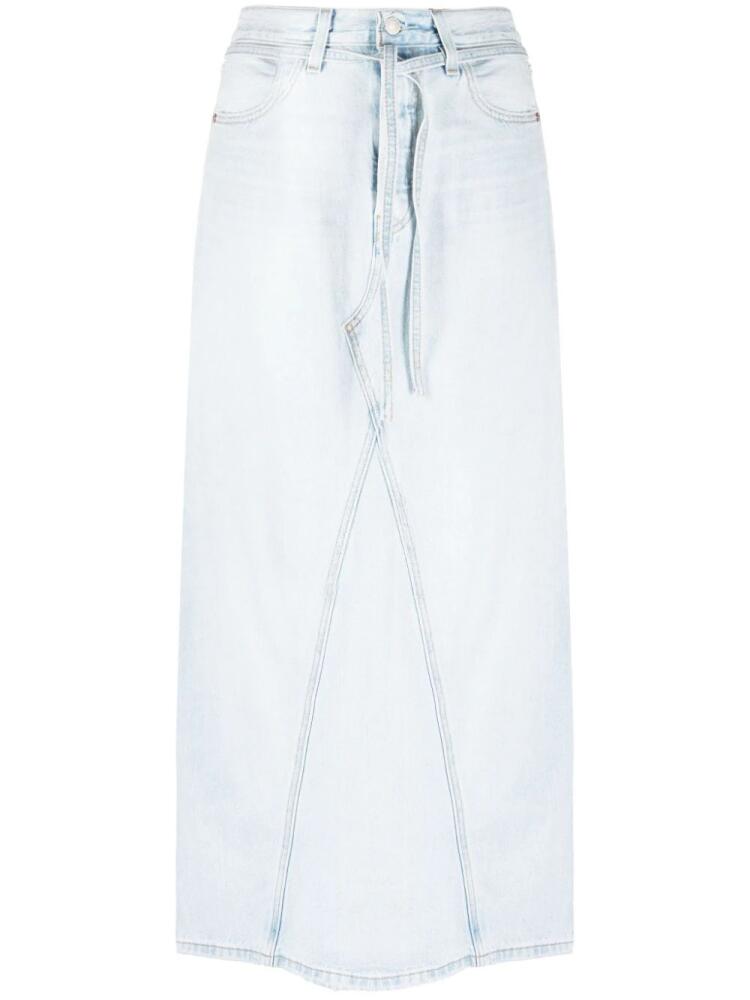 Levi's Icon long denim skirt - Blue Cover