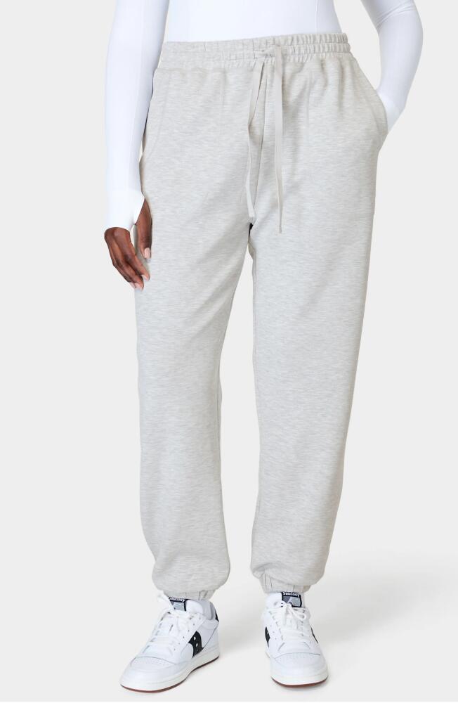 Sweaty Betty Sand Wash Drawstring Sweatpants in Ice Grey Marl Cover