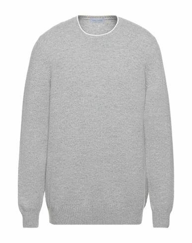 Gran Sasso Man Sweater Light grey Virgin Wool Cover