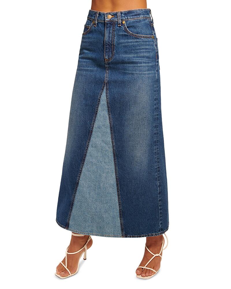 Ramy Brook Jannie Denim Maxi Skirt Cover