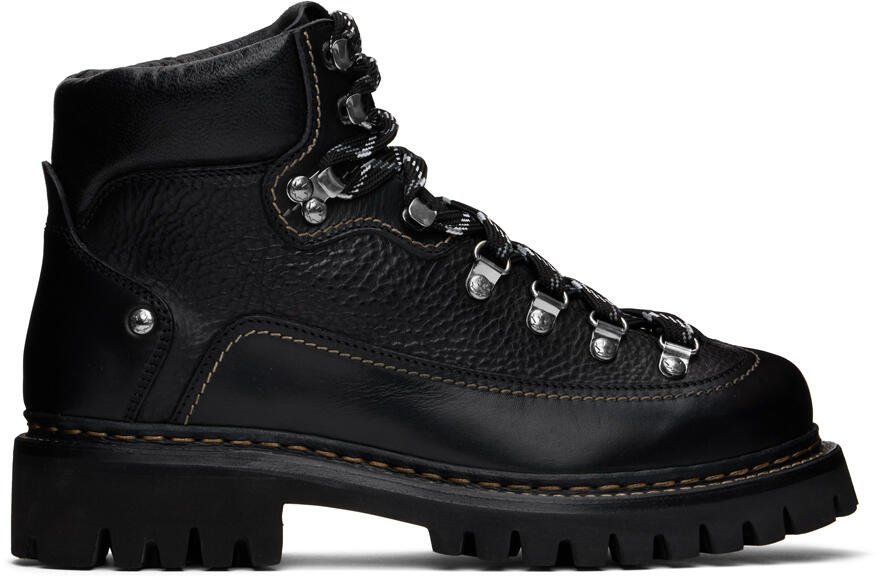 Dsquared2 Black Canadian Hiking Boots Cover