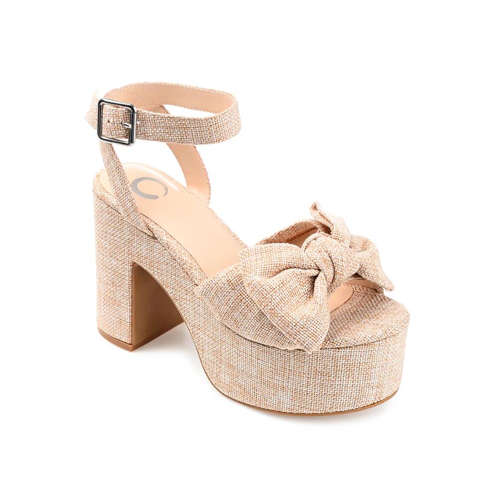 Journee Collection Zenni Platform Sandal | Women's | Beige Cover