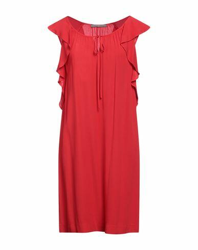 19.70 Nineteen Seventy Woman Midi dress Red Viscose Cover