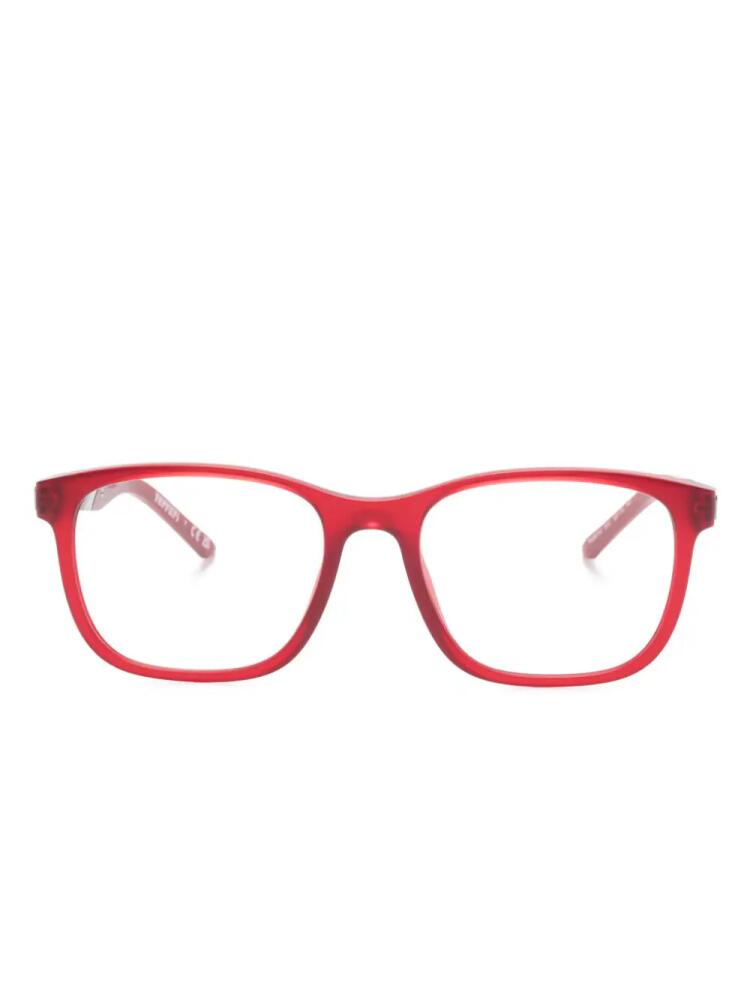 Ferrari rectangle-frame glasses - Red Cover