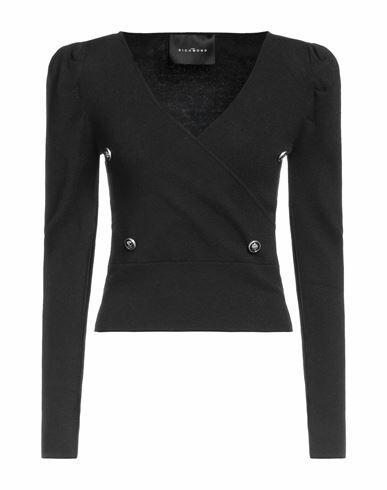 John Richmond Woman Sweater Black Viscose, Polyester, Nylon Cover