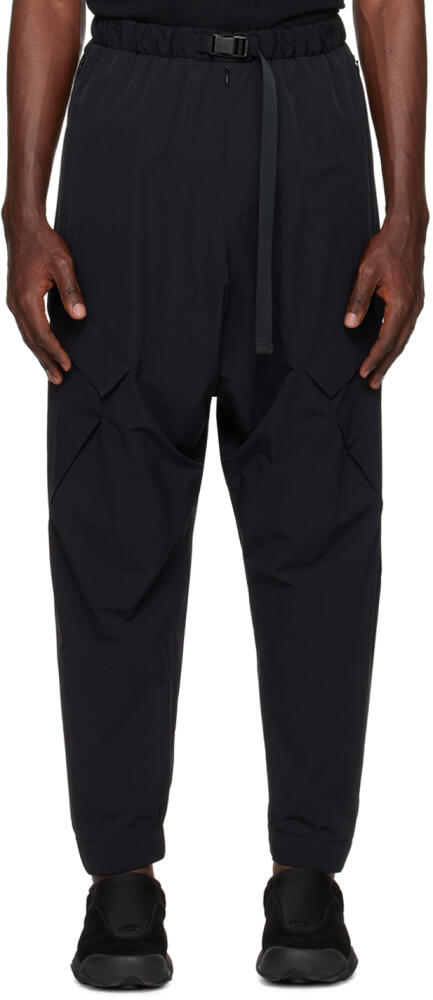 FUMITO GANRYU Black Easy Cargo Pants Cover