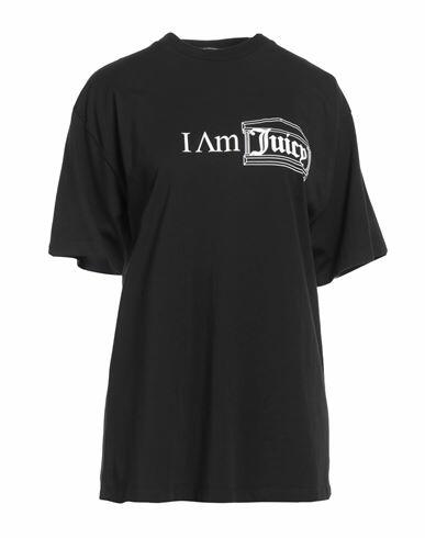 Aries Woman T-shirt Black Cotton Cover