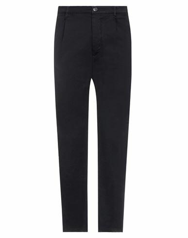 Brian Dales Man Pants Black Cotton, Elastane Cover