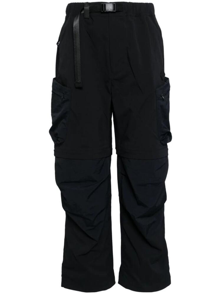 Spoonyard belted tapered cargo trousers - Black Cover