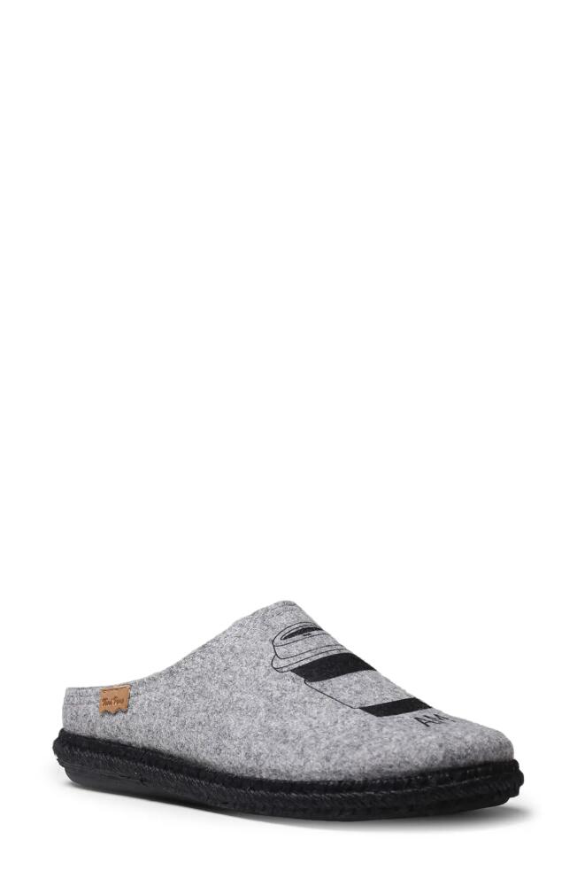 Toni Pons Miri Slipper in Grey Wool Cover