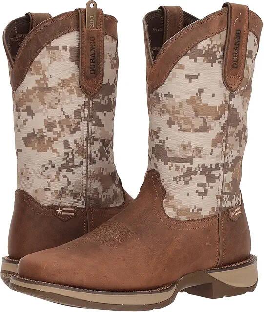 Durango Rebel 12 Desert Camo (Dusty Brown/Desert Camo) Cowboy Boots Cover