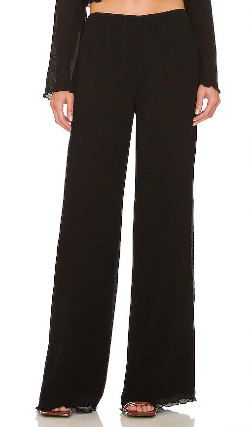 Camila Coelho Madalena Pant in Black Cover