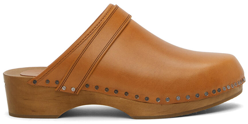 Isabel Marant Brown Thalie Clogs Cover